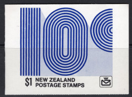 New Zealand 1978-79 QEII - $1 Booklet - Cover Setting II - Complete (SG SB31a) - Servizio