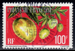 F P+ Polynesien 1977 Mi 14 C Dienstmarke Mango - Gebraucht