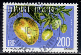 F P+ Polynesien 1977 Mi 15 C Dienstmarke Mango - Used Stamps