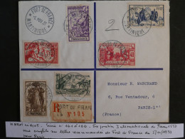 BU19  MARTINIQUE   BELLE  LETTRE RR  1937 FORT DE FRANCE A PARIS   +EXPO INTERNATIONALE + AFF .INTERESSANT++ - Brieven En Documenten