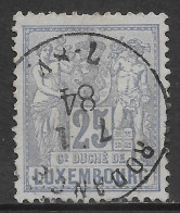 Lussemburgo Luxembourg 1882 Definitive 25c Mi N.52 US - 1882 Allegorie