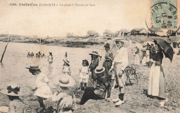 Préfailles * 1905 * L'heure Du Bain à La Plage * Enfants Baigneurs Maillot De Bain Mode Mer  * Ombrelle - Préfailles