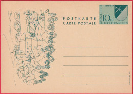 Entier Postal (CP) - Mauren (Liechtenstein) (1965) - Fürstentum - Entiers Postaux