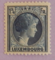 LUXEMBOURG YT 225 NEUF*MH "GRANDE DUCHESSE CHARLOTTE" ANNÉES 1930/1931 - 1926-39 Charlotte Right-hand Side