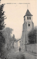 Grigny             91         Eglise Et Grande Rue           (voir Scan) - Grigny