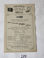 C279 Ancien Buvard - 1930 - Nestlé - Très RARE - Les Fables De Nestlé - Le Kobold Et Le Loup - N