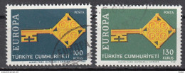 Turkije  Europa Cept 1968 Gestempeld - 1968