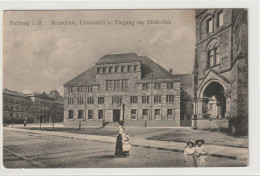 Freiburg I. Br., Realschule, Universität U. Eingang Zur Bibliothek, Baden-Württemberg - Freiburg I. Br.