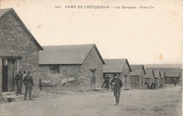 Coëtquidan * Le Camp * Les Barraques , Le Front Est * Militaria * Cachet Au Dos 70ème Régiment D'infanterie - Guer Coetquidan