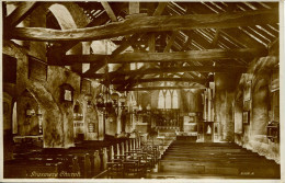 CUMBRIA - GRASMERE CHURCH (Interior) RP Cu1419 - Grasmere