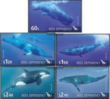 Ross-Area 119A-123A (complete Issue) Unmounted Mint / Never Hinged 2010 Whales - Nuovi