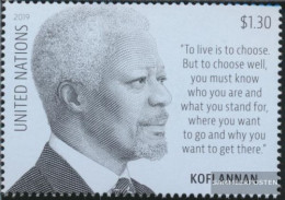 UN - NEW York 1711 (complete Issue) Unmounted Mint / Never Hinged 2019 Kofi Annan - Unused Stamps