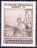 Magyar Hongrie Hungary Ungarn 1969: *Der Gelehrte" Zeichnung Von Rembrandt (1606-1669) Michel-N° 2536 ** Postfrisch MNH - Rembrandt