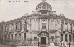 LUTON - PUBLIC LIBRARY - Andere & Zonder Classificatie