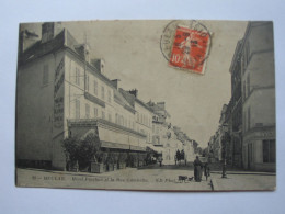 Delcampe - MEULAN - Hôtel Pinchon Et La Rue Gambetta   **** EN ACHAT IMMEDIAT **** - Meulan