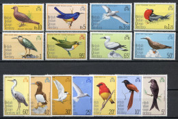 Réf 70 < -- OCEAN INDIEN < Yvert N° 63 à 77 ** < Neuf Luxe - MNH ** Cote 55€ < OISEAUX  BIRD'S - BRITISH INDIAN OCEAN - Territorio Británico Del Océano Índico