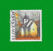 SLOVAKIA REPUBLIC 1994  Gestempelt°Used/Bedarf  MiNr. 205 #  "St. Gerorgs-Kirche" - Used Stamps