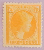 LUXEMBOURG YT 223 NEUF*MH "GRANDE DUCHESSE CHARLOTTE" ANNÉES 1930/1931 - 1926-39 Charlotte De Profil à Droite