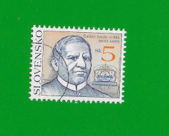 SLOVAKIA REPUBLIC 2000 Gestempelt°Used/Bedarf  MiNr. 362 #  "Physiker S.A. Jedlik" - Used Stamps