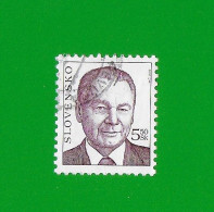 SLOVAKIA REPUBLIC 2000 Gestempelt°Used/Bedarf  MiNr. 371 #  "FREIMARKE # Präsident" - Gebruikt