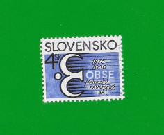 SLOVAKIA REPUBLIC 2000 Gestempelt°Used/Bedarf  MiNr. 374 #  "Helsinki Konferenz # KSZE" - Gebruikt