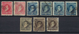 ARGENTINE Ca.1892-98: Lot D'obl. - Used Stamps