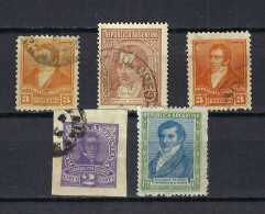 ARGENTINE Ca.1898-1920: Lot D'obl. - Usados