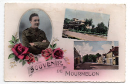 MOURMELON --1955-- Souvenir De Mourmelon  ( Militaria ) .......timbre ...cachet....griffes - Mourmelon Le Grand