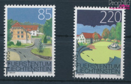 Liechtenstein 1387-1388 (kompl.Ausg.) Gestempelt 2005 Ortsbildschutz (10132659 - Oblitérés