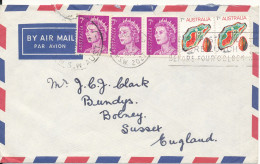 Australia Air Mail Cover Sent To England 4-2-1974 Cover Damaged By Opening - Lettres & Documents