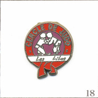 Pin's Sport - Art Martial / Cercle De Judo Des Lilas (93). Estampillé SIPP. Zamac. T968-18 - Judo