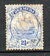 Col33 Colonie Britannique Amérique Nord Bermudes 1910 N° 42 Oblitéré Cote : 2,00€ - Bermuda