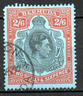 Col33 Colonie Britannique Amérique Nord Bermudes 1910 N° 48 Oblitéré Cote : 40,00€ - Bermuda