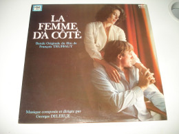 B7 / LP - Film La Femme D'a Côté Depardieu - Delarue - PL 37560 - Fr 1981 - M/EX - Musique De Films