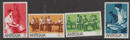 Antigua  1974  394-7  Steel  Band     Umounted Mint  - 1960-1981 Autonomia Interna