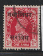 India  Gwalior   1938 SG  079  1a     Fine Used   - Gwalior