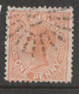 Queensland   1879  SG 12A 1d  Die 11    Fine Used   - Used Stamps