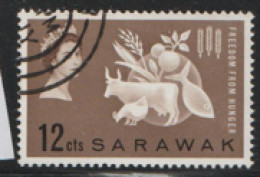 Sarawak  1963  SG 203 Freedom From Hunger  Fine Used   - Sarawak (...-1963)