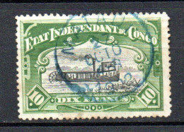 Col33 Congo Belge  1894 N° 29 Oblitéré Cote : 45,00€ - Usati