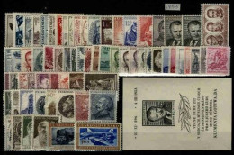Czechoslovakie Annee Complete Neuf Sans Charnieres 1953 - Full Years