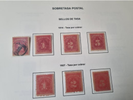 CUBA  NEUF  1914/1927  TASA  POR  COBRA--TIMBRES  TAXE  //  PARFAIT  ETAT  //  1er  CHOIX  // - Unused Stamps