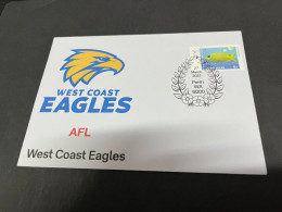 (1 S 3) AFL Football - West Coast Eagles (WA) Perth (1 Cover) - Cartas & Documentos