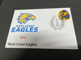 (1 S 3) AFL Football - West Coast Eagles (WA) Perth (1 Cover) - Cartas & Documentos