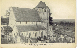 27 Aubevoye Pres De Gaillon L'église Et Le Cimetiere  - Aubevoye