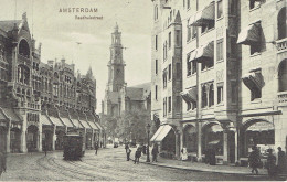 Pays Bas Amsterdam Raadhuisstraat Tram - Autres & Non Classés