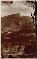Table Mountain Shewing Aerial Cableway Station Carte Photos - Afrique Du Sud
