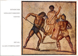 (1 S 5) Germany - Mosaic Art - Gladiators - Objets D'art