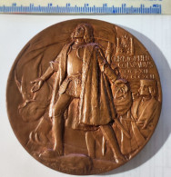 USA - 1893 HUGE COPPER 75 MM MEDAL FOR THE WORLD COLUMBIAN EXHIBITION  (DESIGNS BY SAINT-GAUDENS AND BARBER!) - Autres & Non Classés