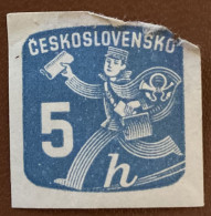 Czechoslovakia 1945 Newspaper Stamps 5h - Used - Sellos Para Periódicos