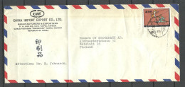 TAIWAN 1970ies Commercial Air Mail Cover FRONT Vorderseite To Finland - Brieven En Documenten